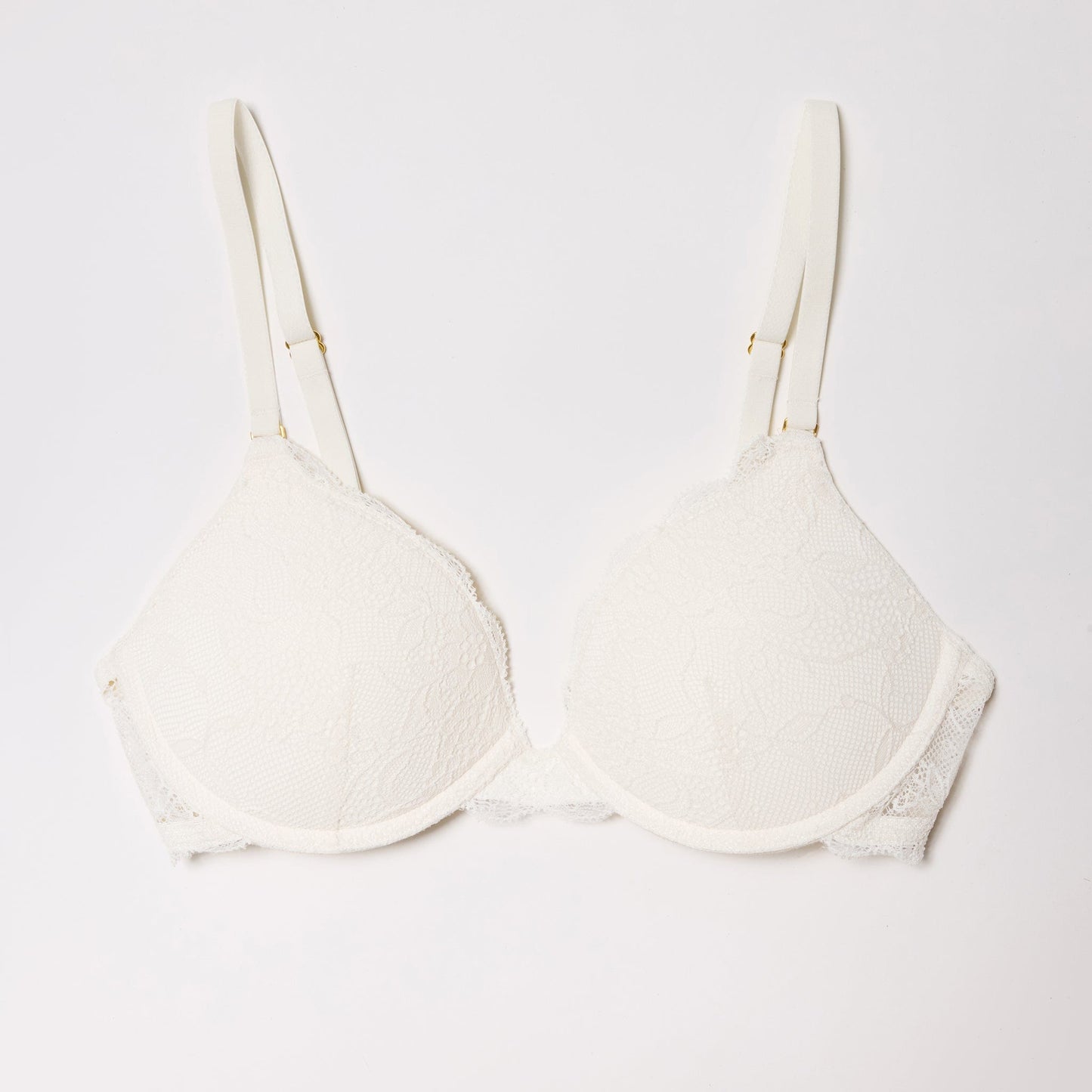 Oakville All Over Lace Lift Up Bra Ecru