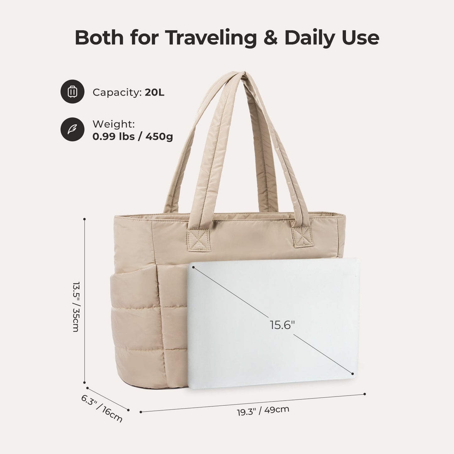 Oakville 20L Tote Bag
