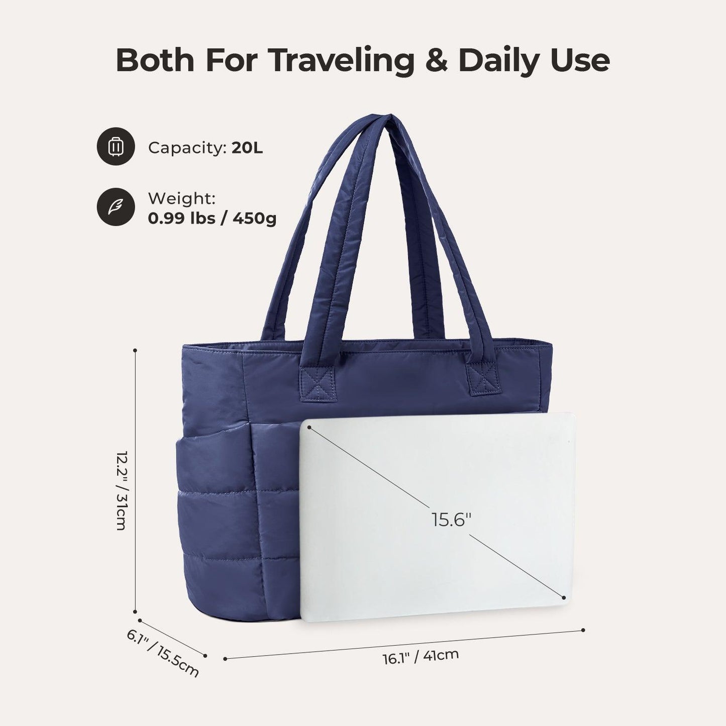 Oakville 20L Tote Bag