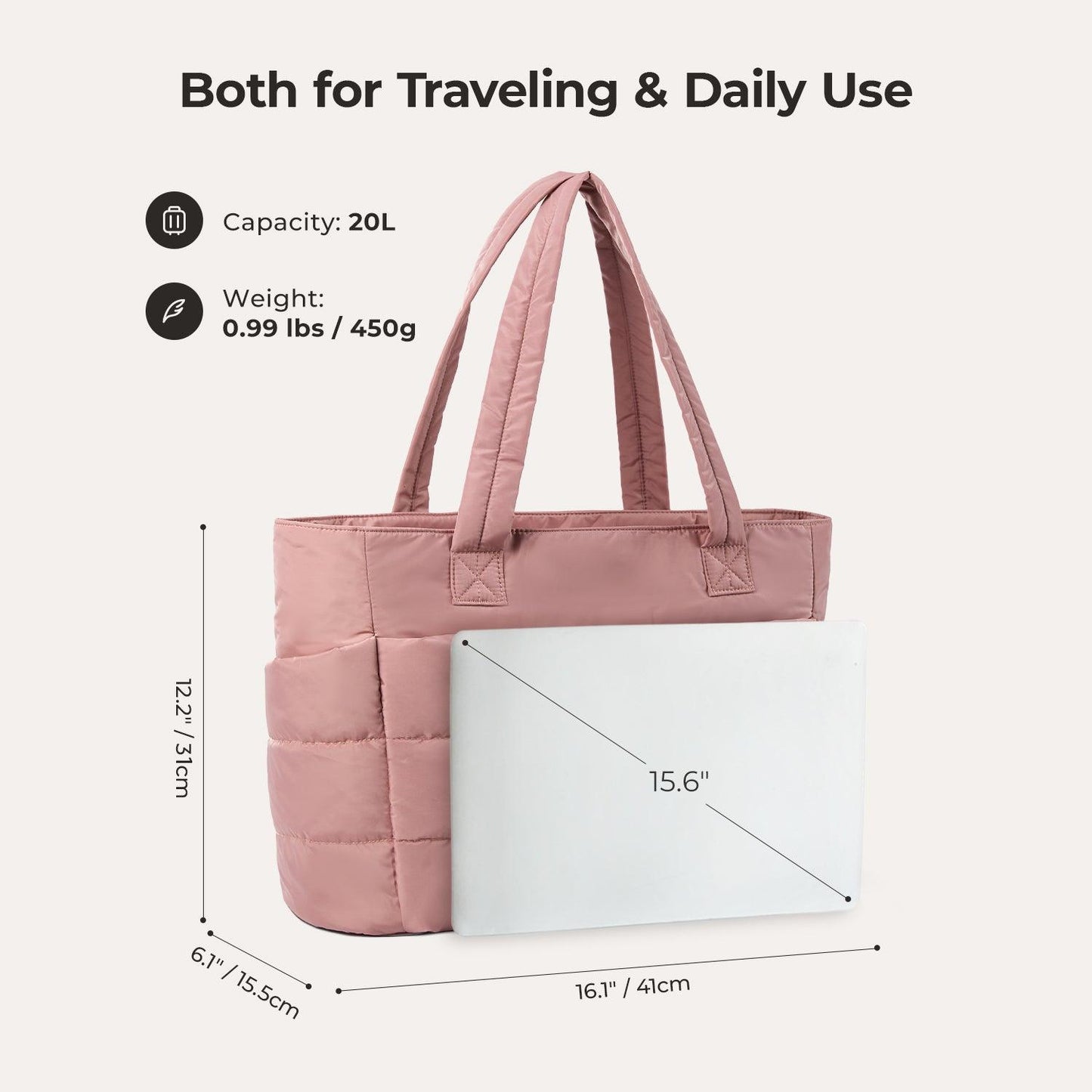 Oakville 20L Tote Bag