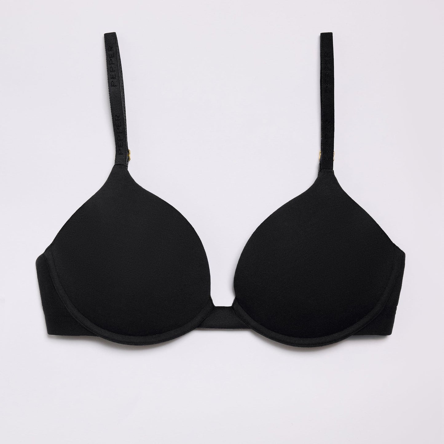 Oakville Cotton Lift Up Bra Black