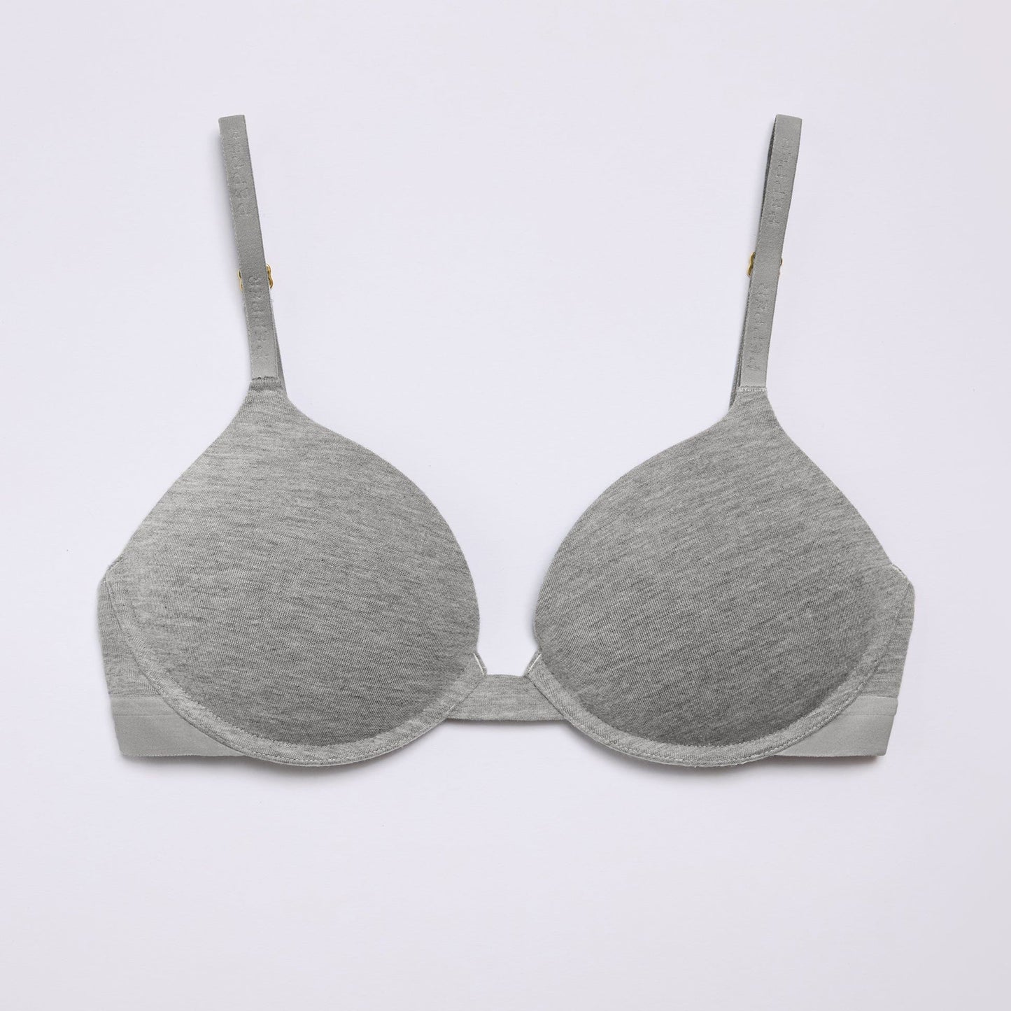 Oakville Cotton Lift Up Bra Heather Grey