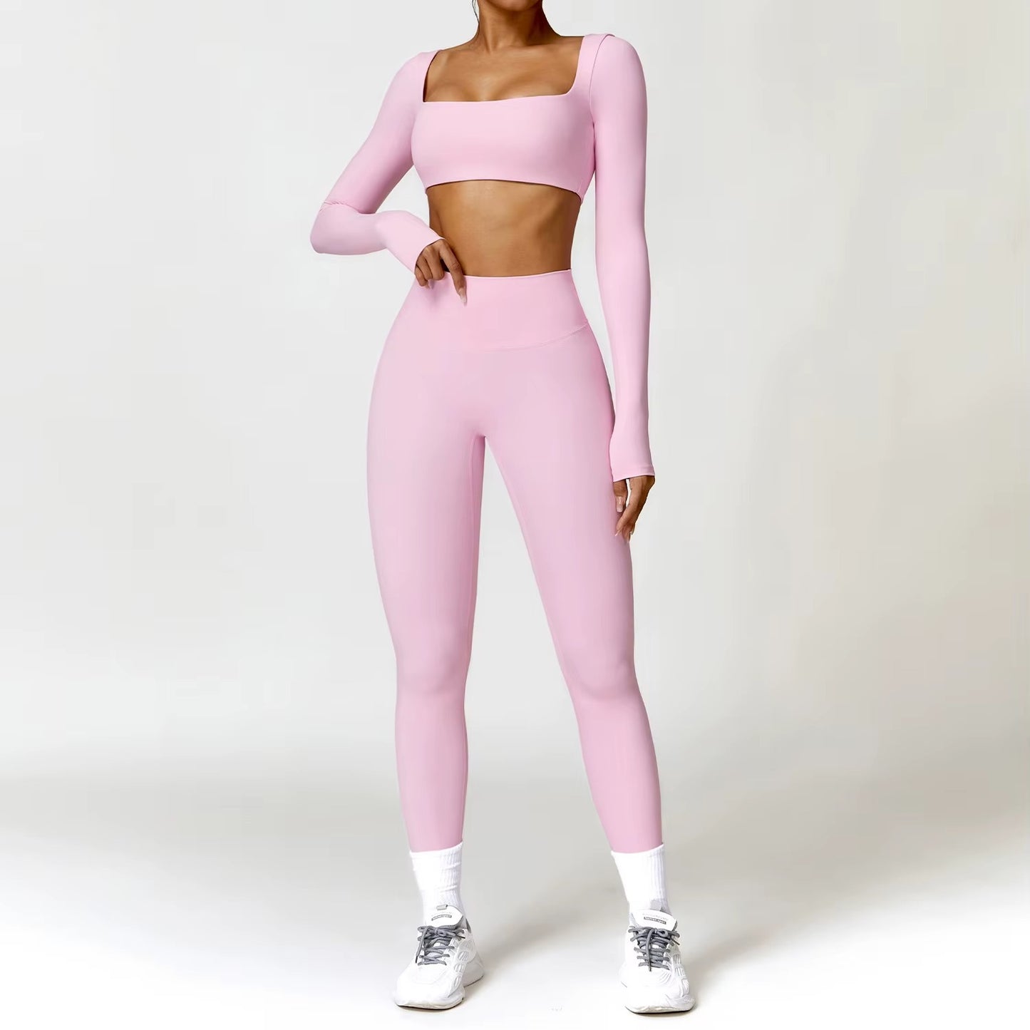 Oakville Long Sleeve 2-Piece Women's Workout Set
