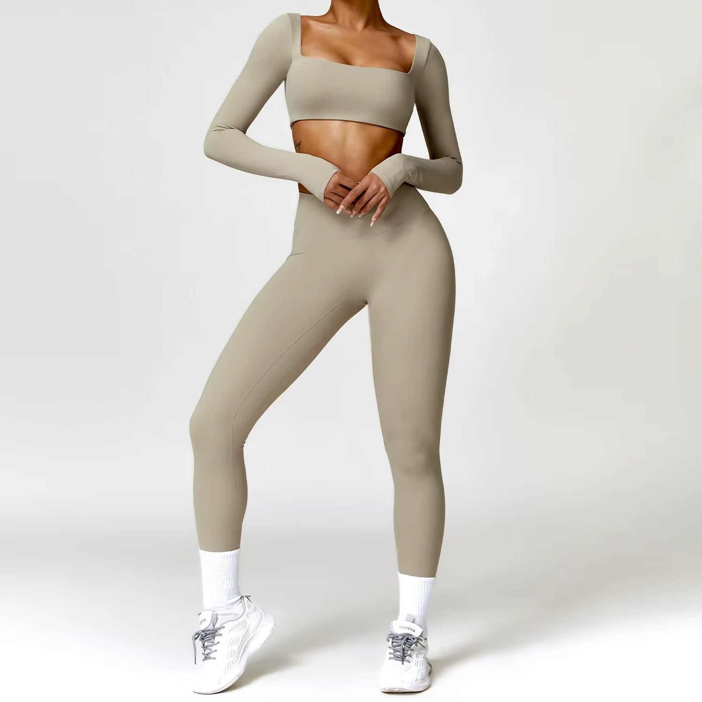 Oakville Long Sleeve 2-Piece Women's Workout Set