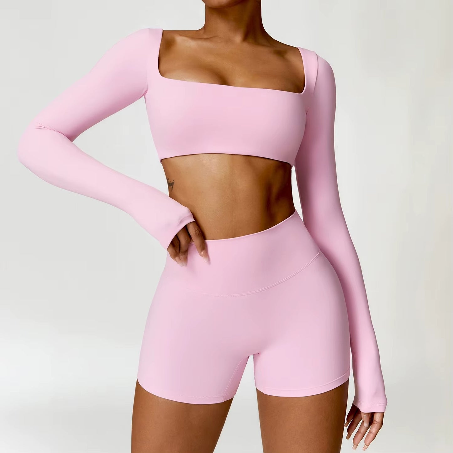 Oakville Long Sleeve 2-Piece Women's Workout Set