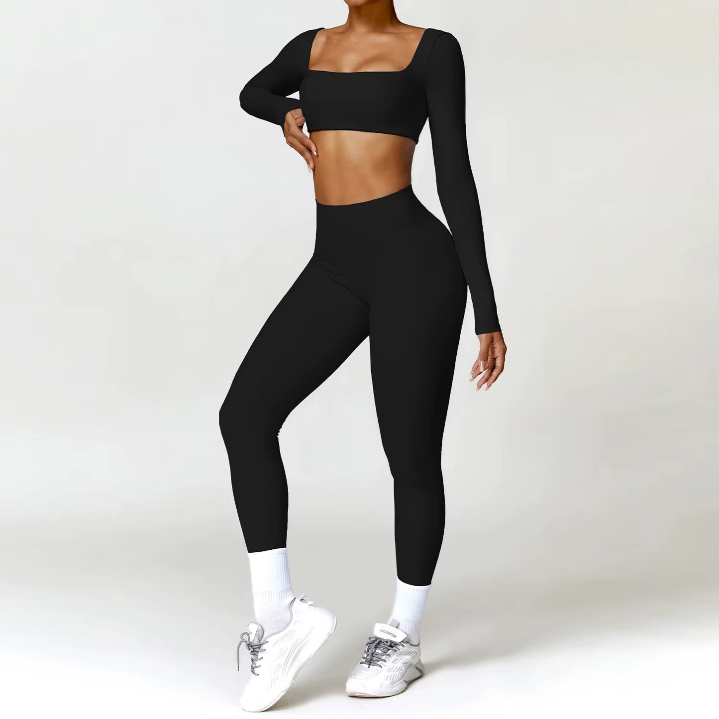 Oakville Long Sleeve 2-Piece Women's Workout Set