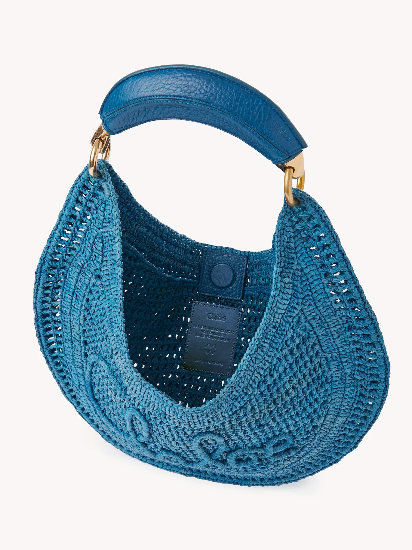 Oakville Chloe Summer Banana Hobo Bag