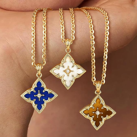 Oakville Gold Clover Necklace