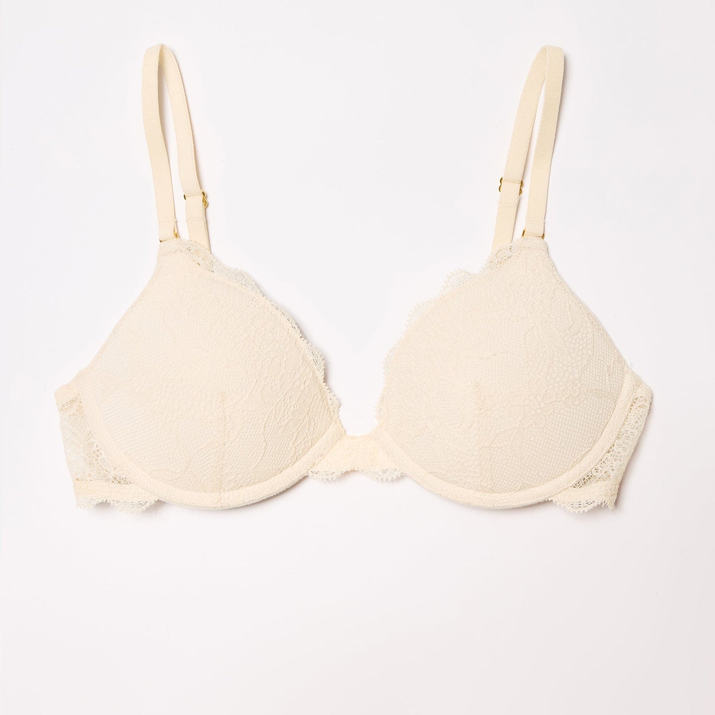 Oakville All Over Lace Lift Up Bra Sand