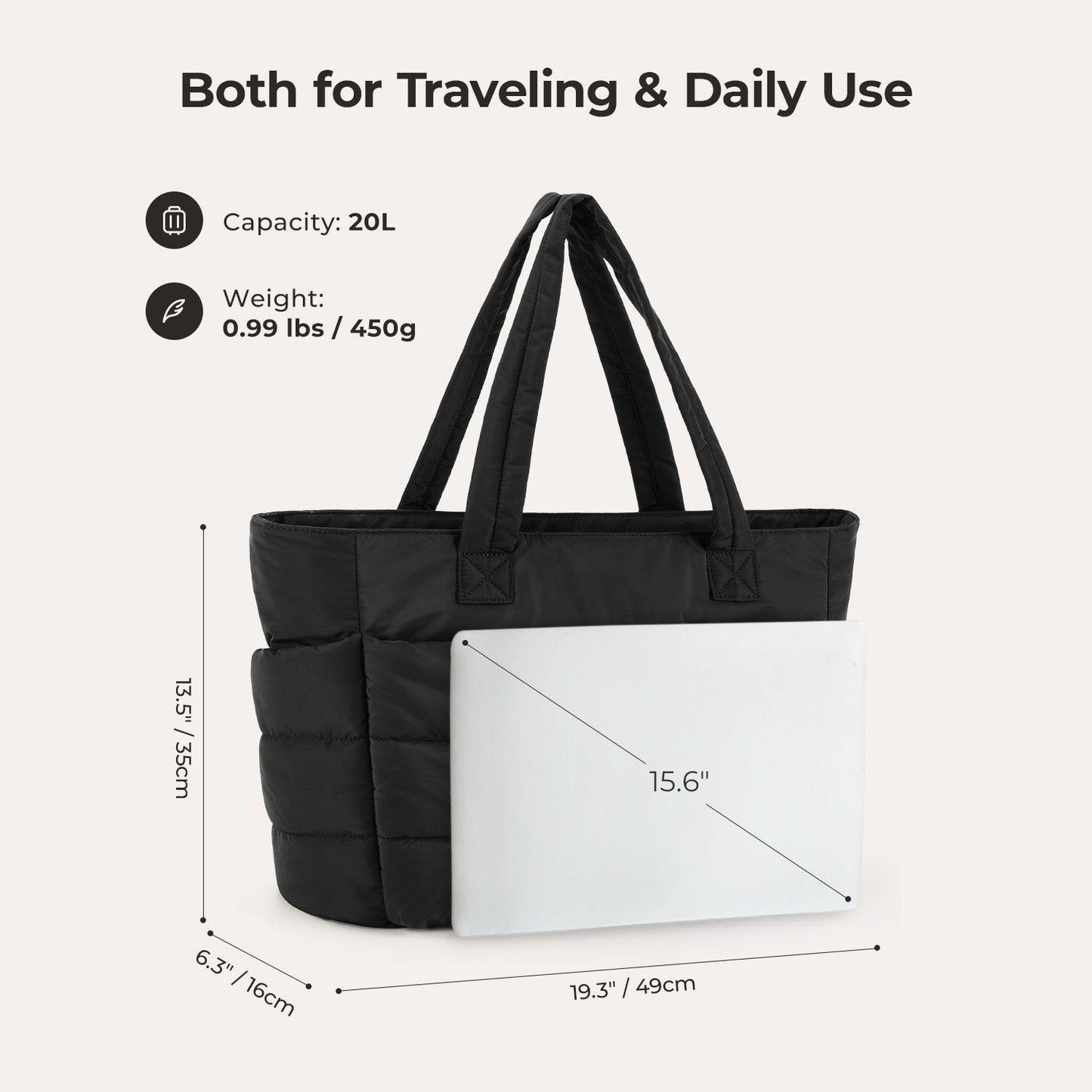 Oakville 20L Tote Bag