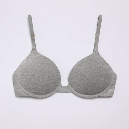 Oakville Cotton Lift Up Bra Heather Grey