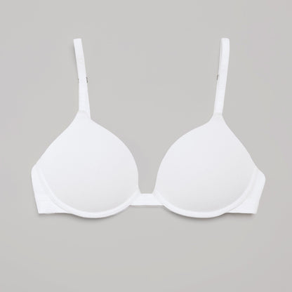 Oakville Cotton Lift Up Bra White