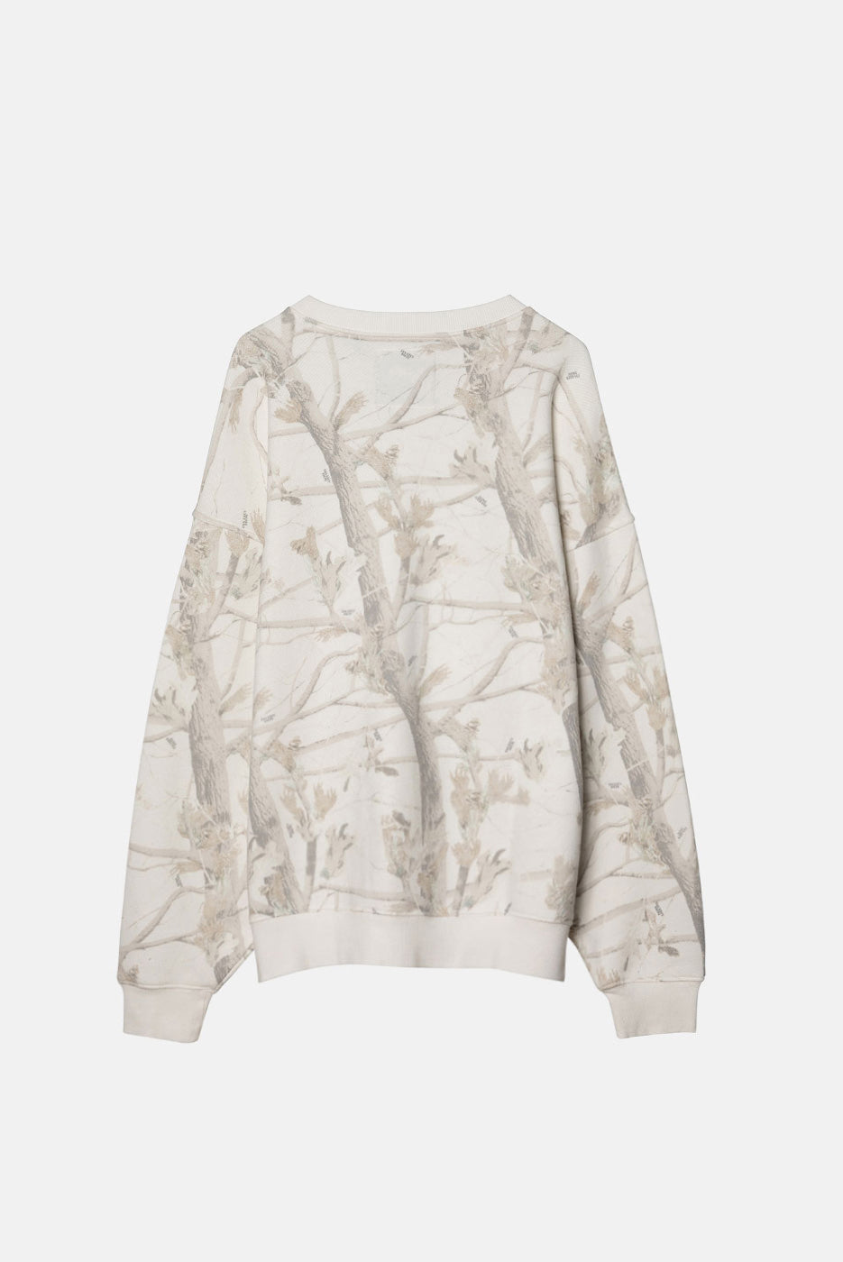 Oakville Oversized Crewneck Woodland Camo