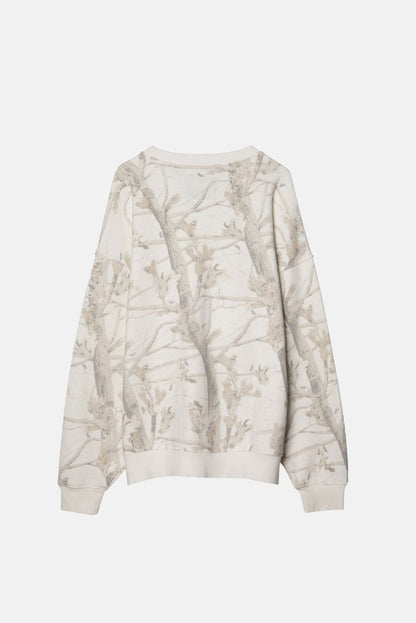 Oakville Oversized Crewneck Woodland Camo