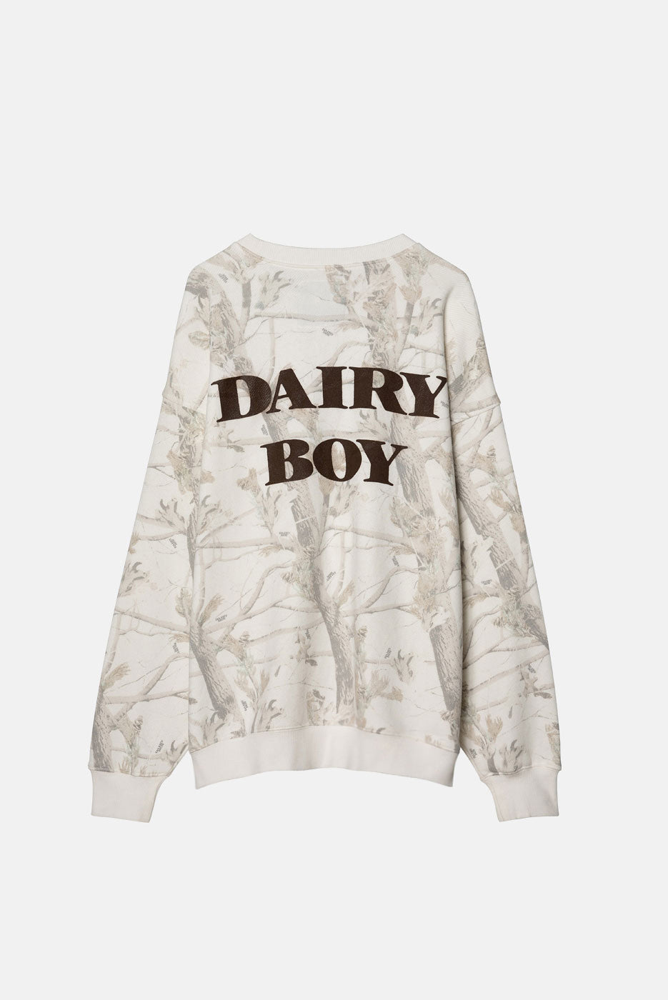 Oakville Oversized Crewneck Woodland Camo