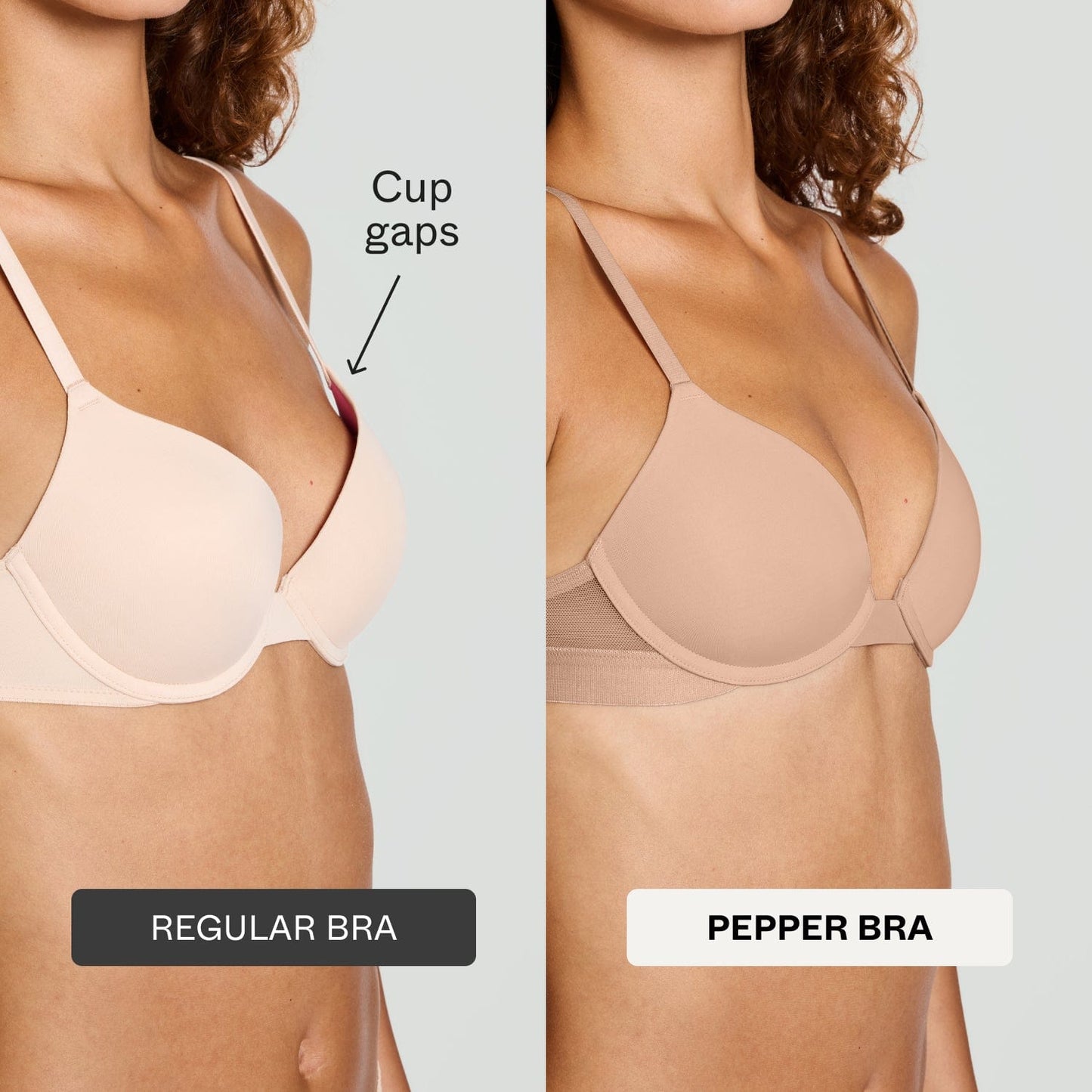 Oakville Smooth Lace Lift Up Bra Ecru Two-Tone