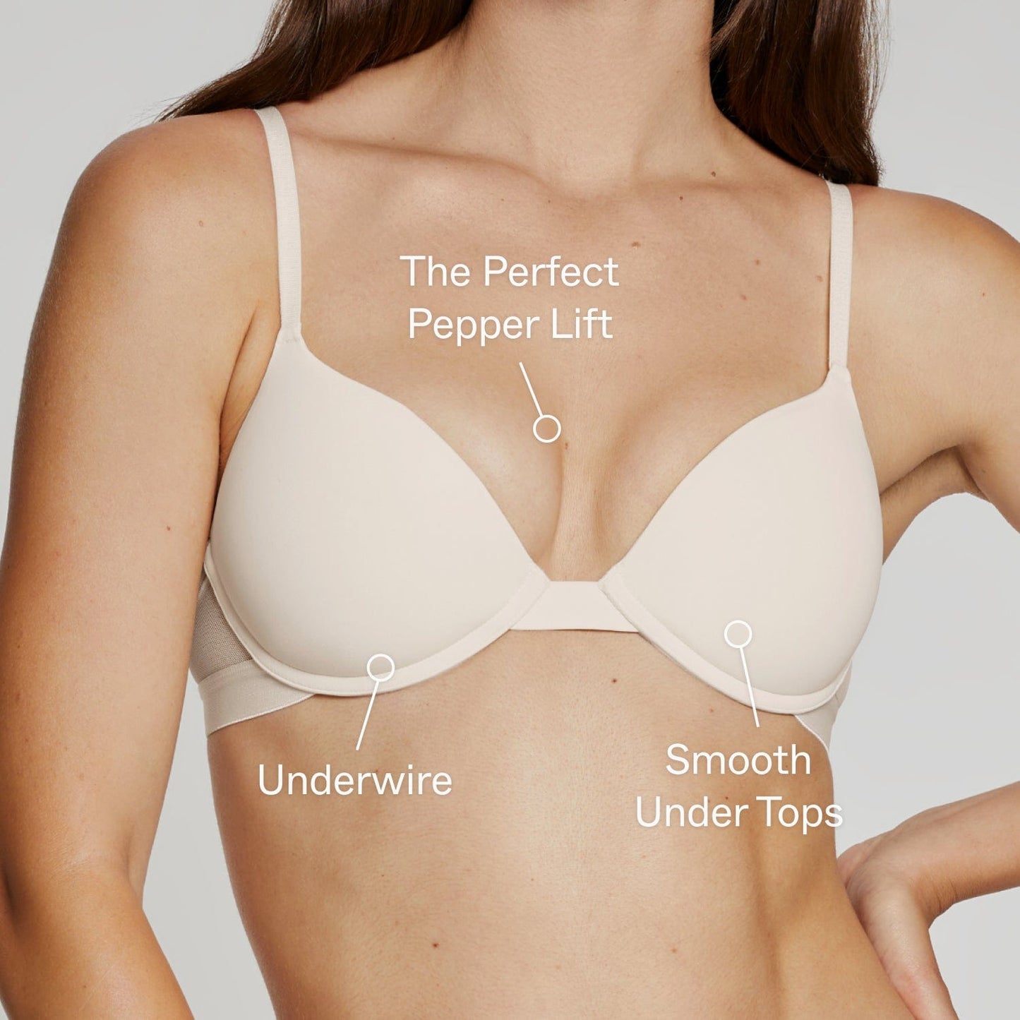 Oakville Lift Up Bra Buff