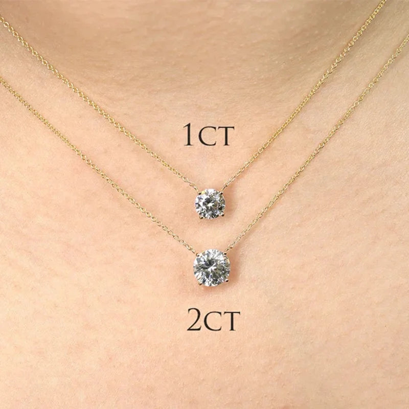 Oakville  Moissanite Pendant Necklace