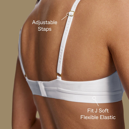 Oakville Cotton Lift Up Bra Black
