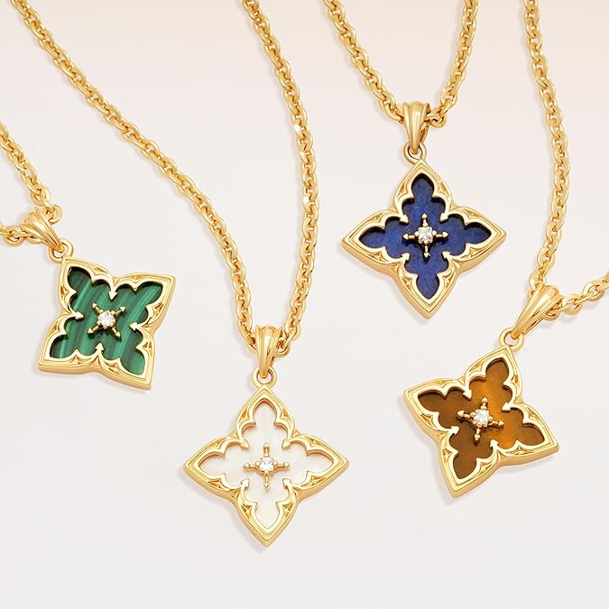 Oakville Gold Clover Necklace