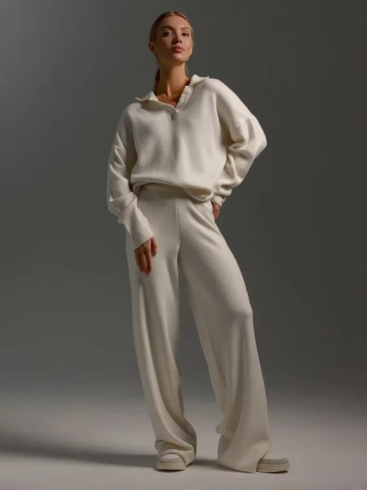 Oakville Thick Knitted Women's 2-Pieces Set