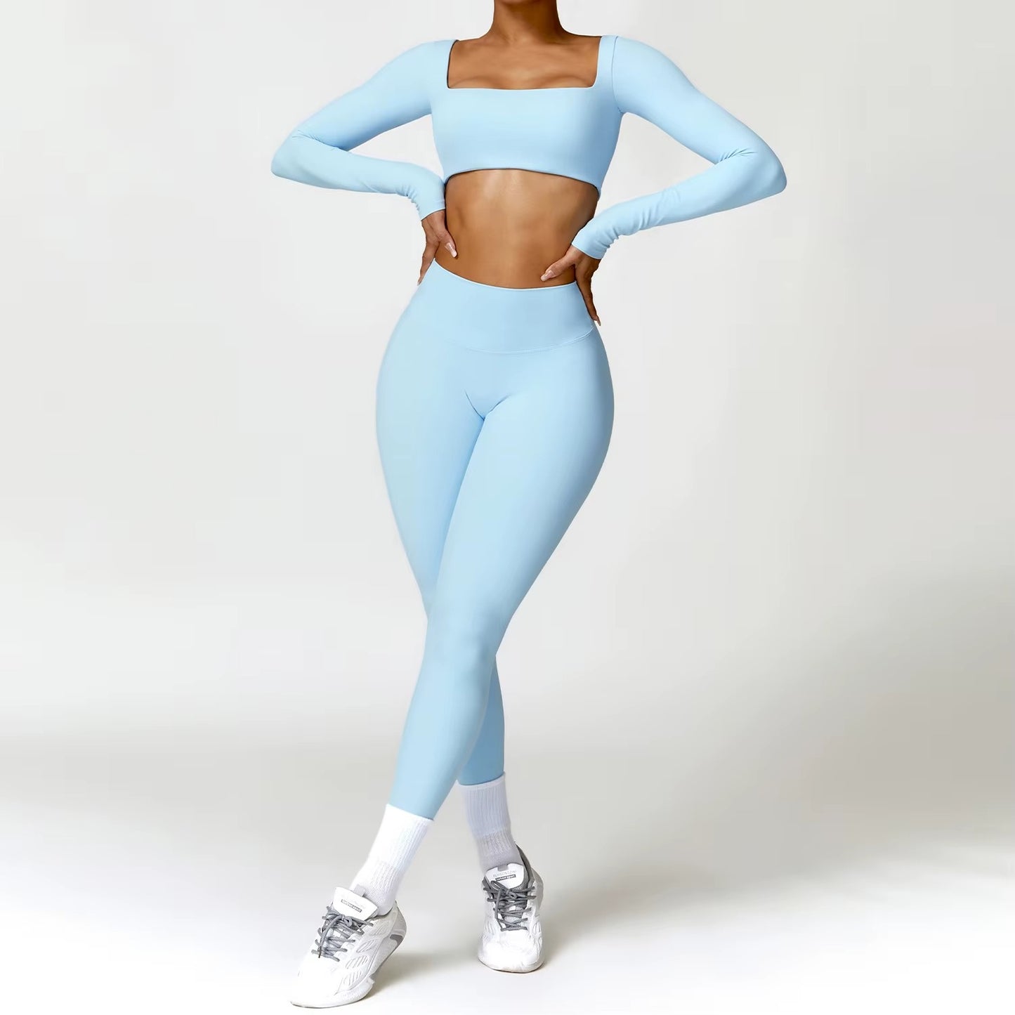 Oakville Long Sleeve 2-Piece Women's Workout Set