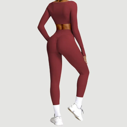Oakville Long Sleeve 2-Piece Women's Workout Set