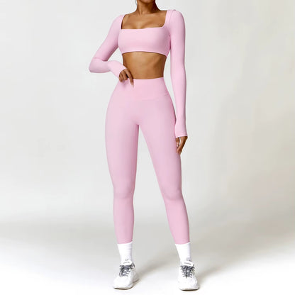 Oakville Long Sleeve 2-Piece Women's Workout Set